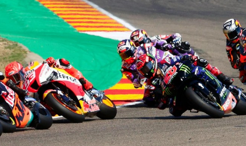 Marc Marquez Senggol Quartararo di MotoGP Aragon 2022 Marc Marquez Senggol Quartararo di MotoGP Aragon 2022