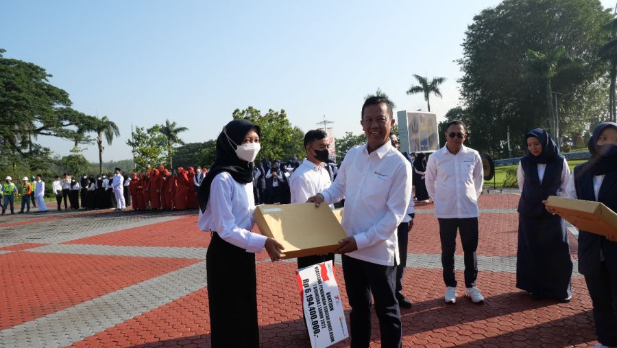Siswa Bidiksiba Mendapatkan Beasiswa PTBA Siswa Bidiksiba Mendapatkan Beasiswa PTBA