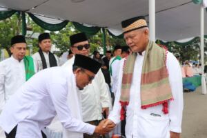 Pj. Sekda Pimpin Upacara Hari Santri Nasional 2022.