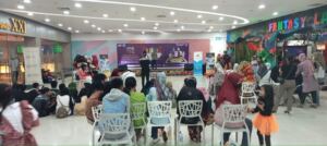 Suasana saat Penutupan Musi Star Festival (MSF) 2022, jelang louching 24 lagu daerah di PS Mall Palembang, Sabtu (23/12/2022) Foto. Dok.MSF2022)
